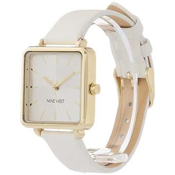 Nine West Women's Elegant Strap Watch - Timeless Style