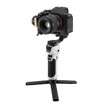 Zhiyun Crane M3 Combo 3-Achsen Gimbal Stabilisator für Mirrorless Kamera Action Kamera Handy with Sony A7R II, A7R III, A7C, A6600, Nikon Z6, Z7, Canon M50, M5, M6, Gopro Hero10/9/8, iPhone 13 12 Pro