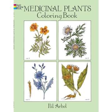 Medicinal Plants Coloring Book (Dover Nature Coloring Book)