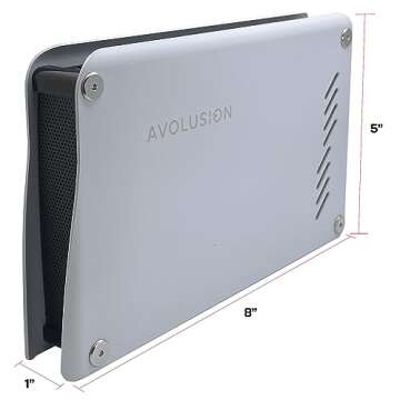 Avolusion M5 Series 12TB USB 3.0 External Hard Drive for WindowsOS Desktop PC/Laptop (Renewed)