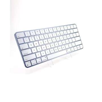 Apple Magic Keyboard with Touch ID Mac Models with Apple Silicon, (QWERTY English) Blue (Renewed)