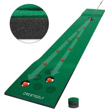 Golf Pong Mat Game Set