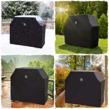 Rugged Rhino Grill Cover - Waterproof & Durable