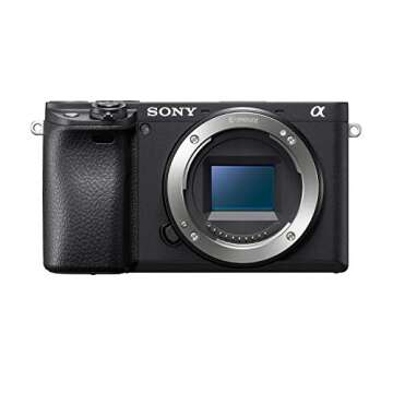 Sony Alpha a6400 Mirrorless Camera: Compact APS-C Interchangeable Lens Digital Camera with Real-Time Eye Auto Focus, 4K Video, Flip Screen & 18-135mm - E Mount Compatible Cameras ILCE-6400M/B