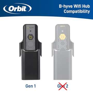 Orbit 21004 B-hyve Smart Hose Timer - Wi-Fi Enabled Watering Solution