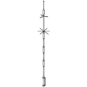 Hustler HF MultiBand Vertical Amateur Ham Radio Base Antenna 5BTV