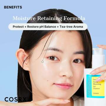 COSRX Low pH Good Morning Gel Cleanser for Sensitive Skin