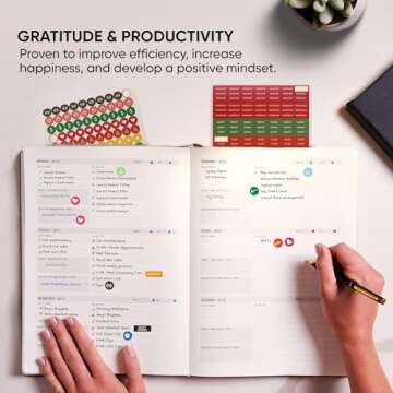 Dated, 2025 Planner, 8.5" x 11" - The #1 Productivity Planner to Achieve Your 2025 Goals - Planner 2025-2026 by PRODUCTIVITY STORE (A4, PINK)