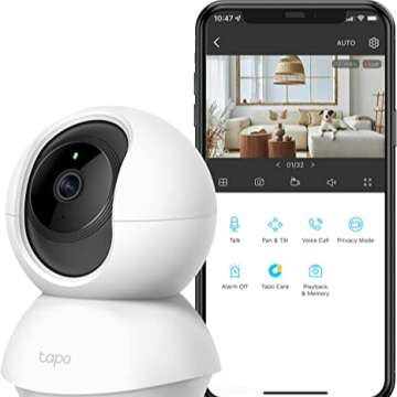 Tapo Indoor Pet WiFi Camera for Pet Monitoring