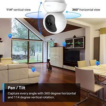 Tapo Indoor Pet WiFi Camera for Pet Monitoring