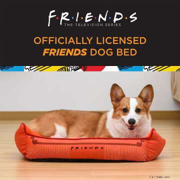 Friends TV Show Dog Bed