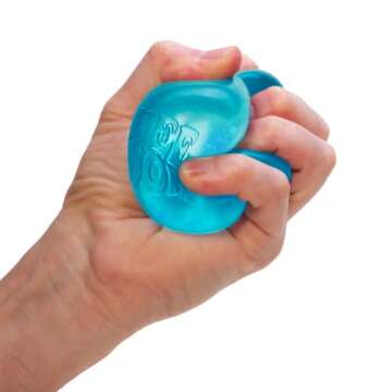 Schylling NeeDoh Dream Drop - Sensory Squeeze Toy with Dreamy Smooth Squeeze - 3" Tall - Color May Vary (Pack of 1)