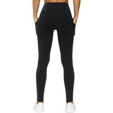 High Waist Yoga Pants with Pockets for Women