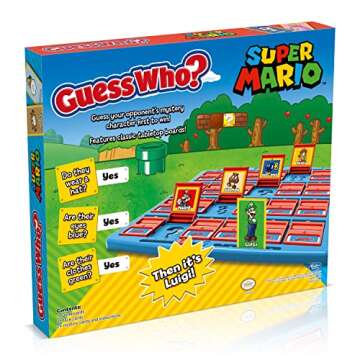 Winning Moves Super Mario Guess Who? Board Game - 2 Players Makes a Great Gift for Ages 3 Plus