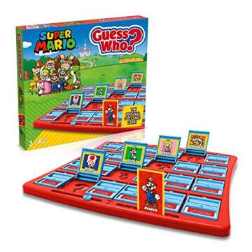 Winning Moves Super Mario Guess Who? Board Game - 2 Players Makes a Great Gift for Ages 3 Plus