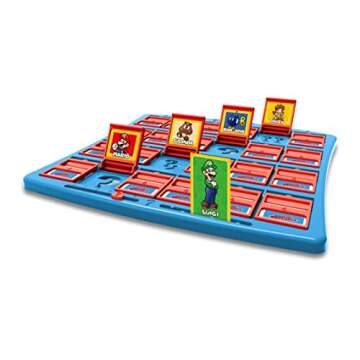 Winning Moves Super Mario Guess Who? Board Game - 2 Players Makes a Great Gift for Ages 3 Plus