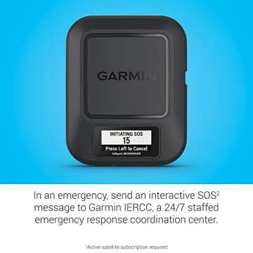 Garmin inReach® Messenger Handheld Satellite Communicator, Global Two-Way Messaging