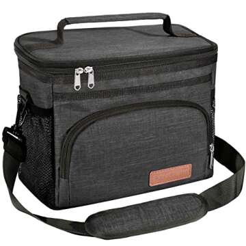 ExtraCharm Insulated Lunch Bag - Stylish & Functional