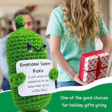 Funny Positive Emotional Support Pickle Gift