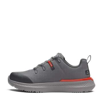 Timberland Men's Intercept Ox St Shoes - Grey Size 8