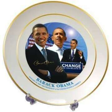 Obama Inauguration Plate