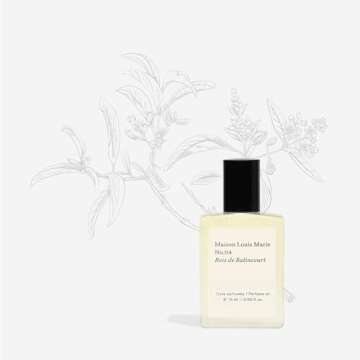 Maison Louis Marie - No.04 Bois de Balincourt Natural Roll-On Perfume Oil | Luxury Clean Beauty + Non-Toxic Fragrance (0.5 fl oz | 15 ml)