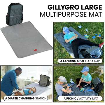 GillyGro 5-in-1 Baby Backpack
