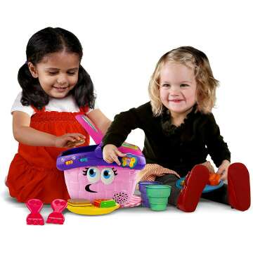 LeapFrog Shapes and Sharing Picnic Basket Learning Toy