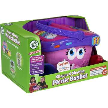 LeapFrog Shapes and Sharing Picnic Basket Learning Toy