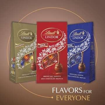 Lindt LINDOR Milk Chocolate Truffles 6 Pack