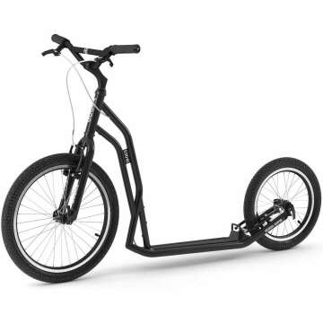 Adult S2016 Kick Scooter with Pneumatic Tyres