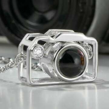 Photo Projection Camera Necklace