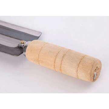 Sugarcane Peeling Knife with Wooden Handle - High Quality