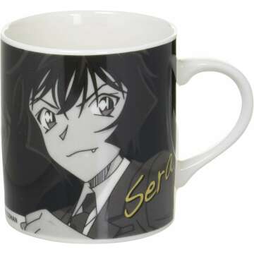 Detective Conan 024191 Monochrome Mug, Sera, Made in Japan