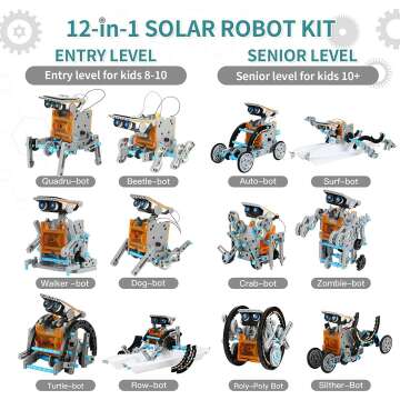 STEM Solar Robot Kit Toys