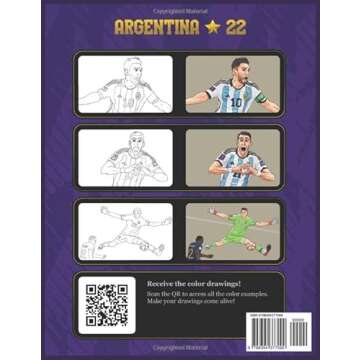 I Want To Be World Champion: A Soccer Coloring Book with Messi and the Players of Argentina in 2022 (Argentina World Cup Champion 2022)