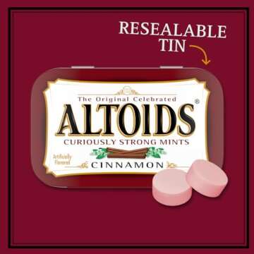 ALTOIDS Cinnamon Mints Pack of 12 - Exciting Flavor