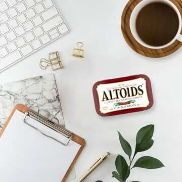 ALTOIDS Cinnamon Mints Pack of 12 - Exciting Flavor