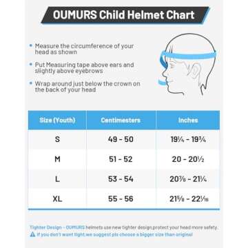 Durable OUMURS DOT Youth Dirt Bike Helmet with Goggles & Gloves for Ages 5-14