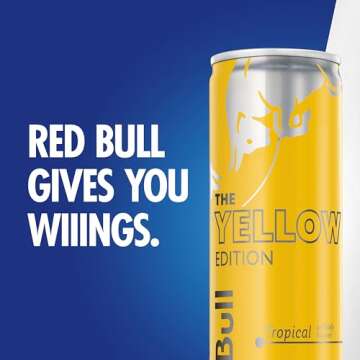 Red Bull Yellow Edition Energy Drink 24 Pack