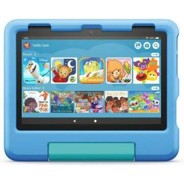 Amazon Fire HD 8 Kids Tablet - 32GB, HD Display, Blue