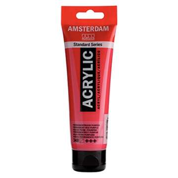 Amsterdam Standard Series Acrylic Tube 120 ml Permanent red purple 348 (17093482)