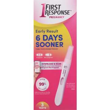 First Response Early Result Pregnancy Test, 3 Count(Pack of 1)(Packaging & Test Design May Vary)