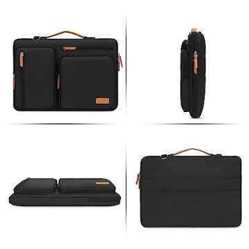 MOSISO 360 Protective Laptop Shoulder Bag - 15-15.6"