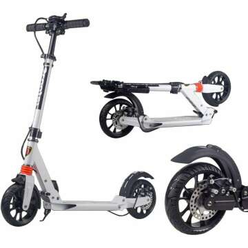 Adult Kick Scooter - Foldable & Big Wheels