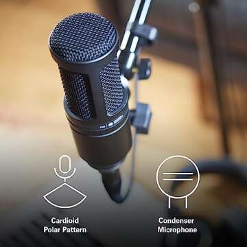 Audio-Technica AT2020 Cardioid XLR Microphone