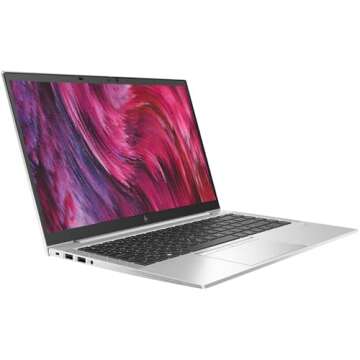 HP Elitebook 845 G7 Laptop, 14.0" FHD(1920 x 1080) Business Laptop, AMD Ryzen 5 PRO 4650U 6-Core, 16 GB RAM, 512 GB SSD, Backlit Keyboard, Windows 10 Pro (Renewed)