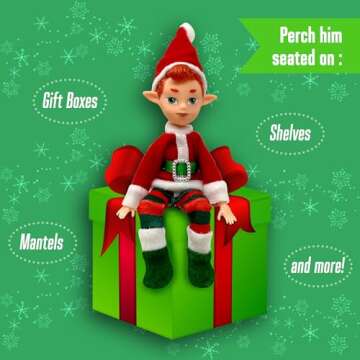 Mini Christmas Elf Dolls - Perfect Holiday Decor