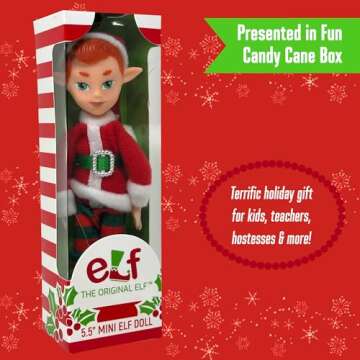 Mini Christmas Elf Dolls - Perfect Holiday Decor