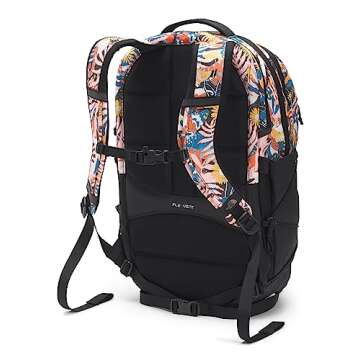 THE NORTH FACE Women's Borealis Commuter Laptop Backpack, TNF Black International Women’S Collection Print/TNF Black, One Size